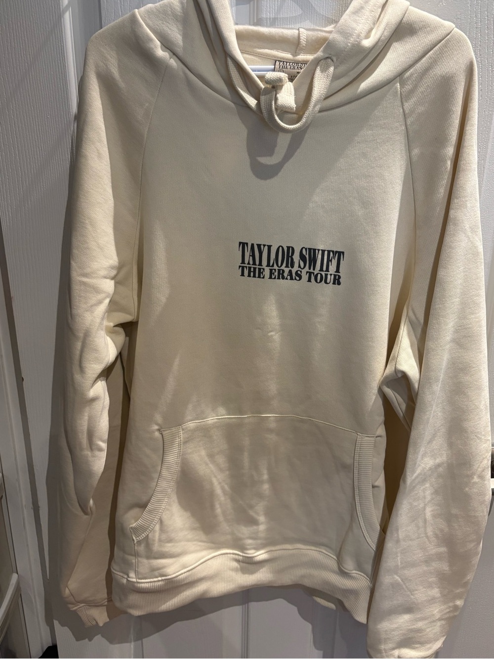 Taylor Swift The Eras Tour Cream Hoodie